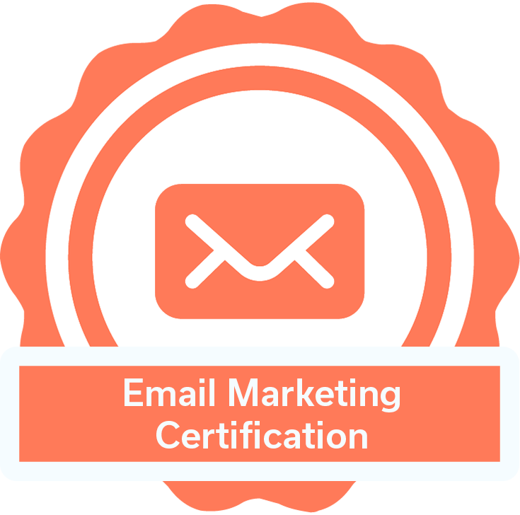Email Marketing Certification : Brand Short Description Type Here.