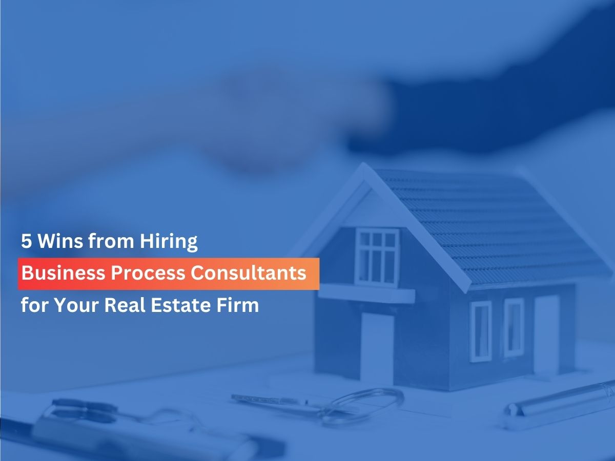 Wins from Hiring Real Estate Business Process Consultants